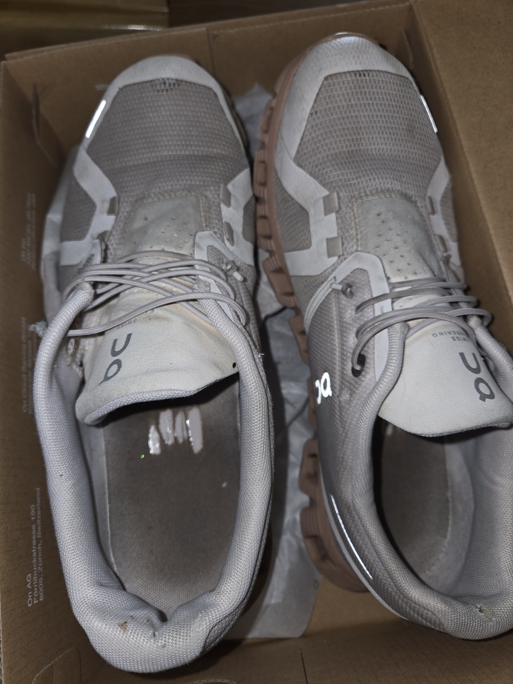 Womens On Running Running Cloudnova Sneakers in Light Taupe